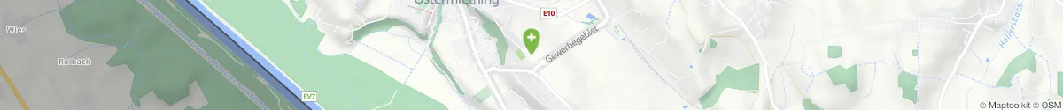 Kartendarstellung des Standorts für Apotheke Ostermiething in 5121 Ostermiething
